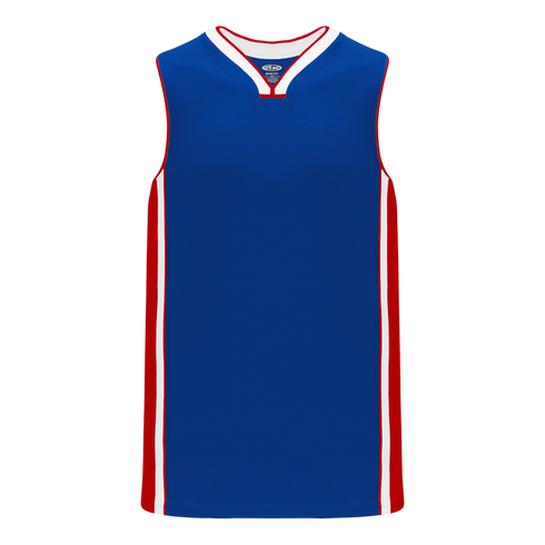 Athletic Knit Pro Cut Basketball Jersey with Rap Neck & Side Inserts (B1715)